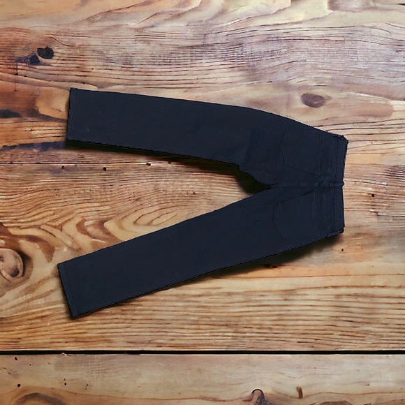 Old Navy straight built in tough 5 pocket pants , black , slight distress 29x30 - Picture 2 of 6